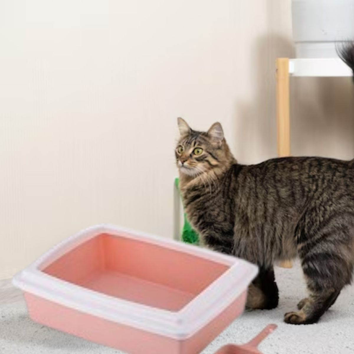 ARENERO CAJA SEMICERRADA PARA GATOS MASCOTAS HOGAR LAU - 2