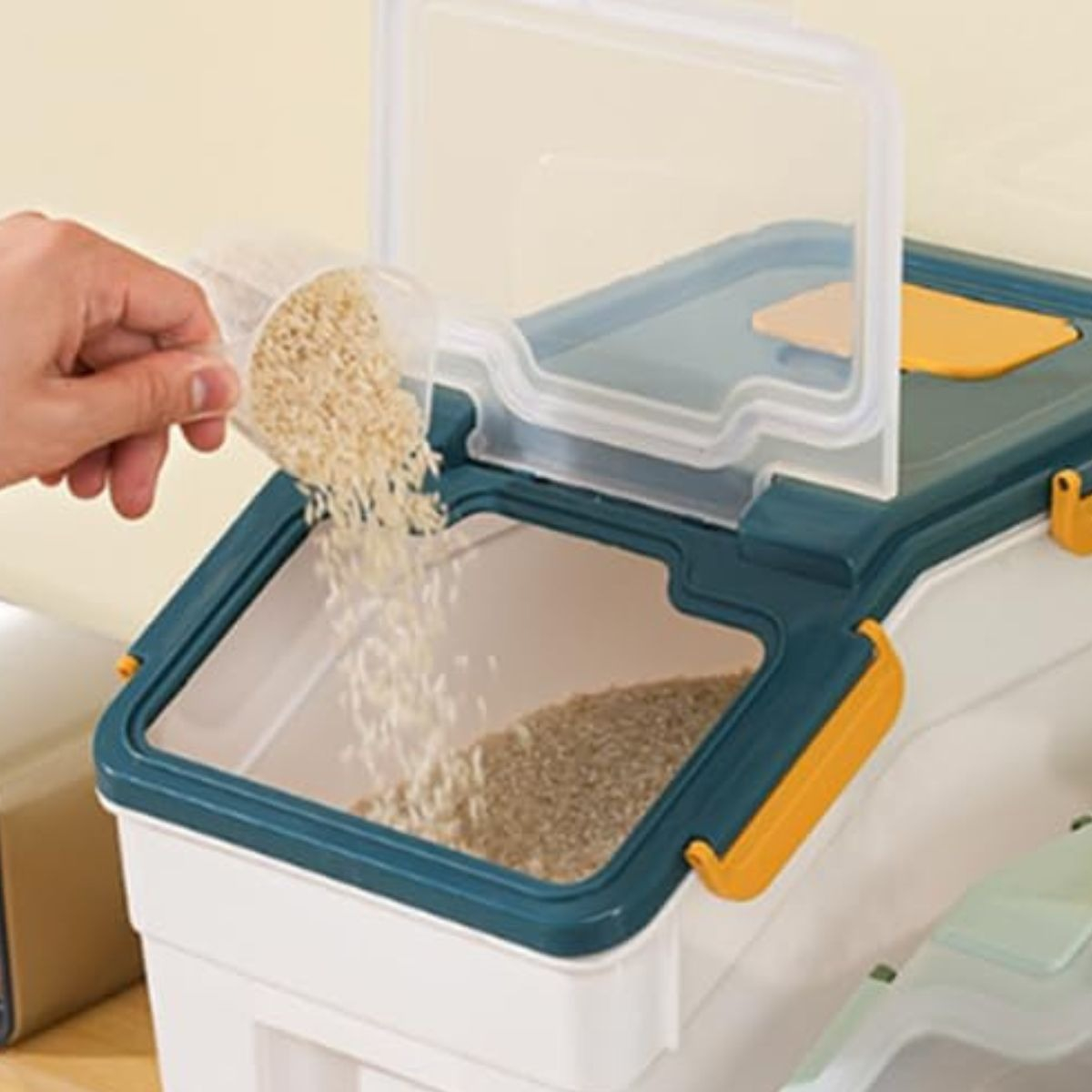 CONTENEDOR DE ALIMENTOS MASCOTAS MULTIFUNCIONAL HOGAR LAU - 10