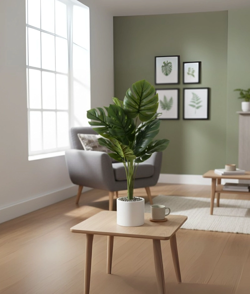 PLANTA ARTIFICIAL DECORATIVA ELEGANTE NATURALEZA HOGAR JHN - 9