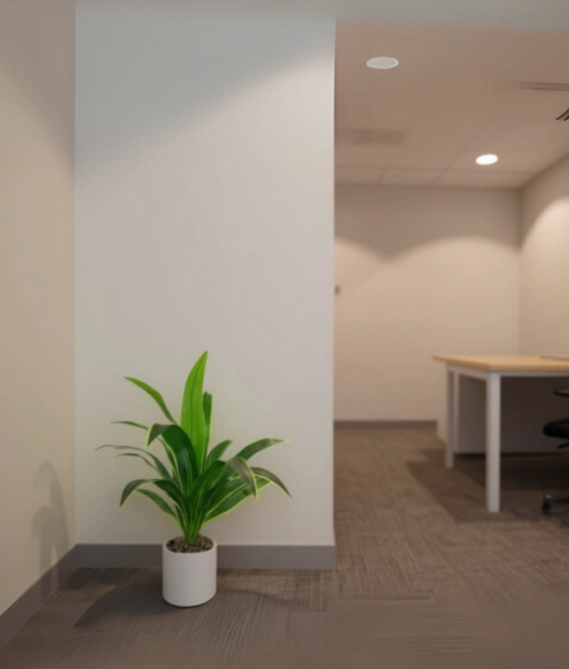 PLANTA DECORATIVA ARTIFICIAL DISEÑO TROPICAL HOGAR JHN - 9