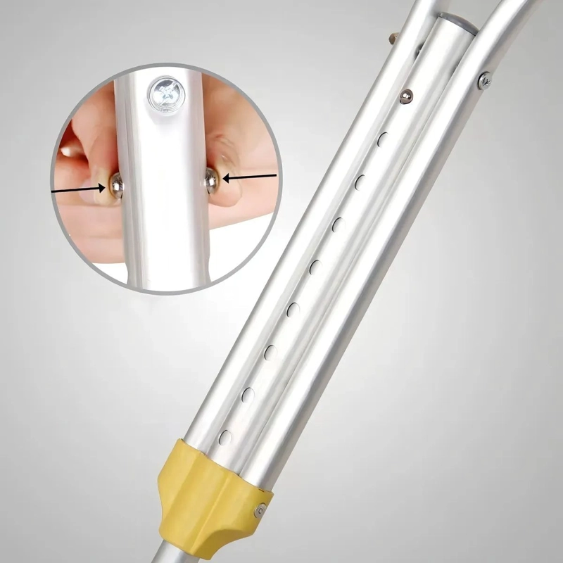 MULETAS AXILARES ORTOPEDICAS DE ALUMINIO ADULTOS LAU - 8