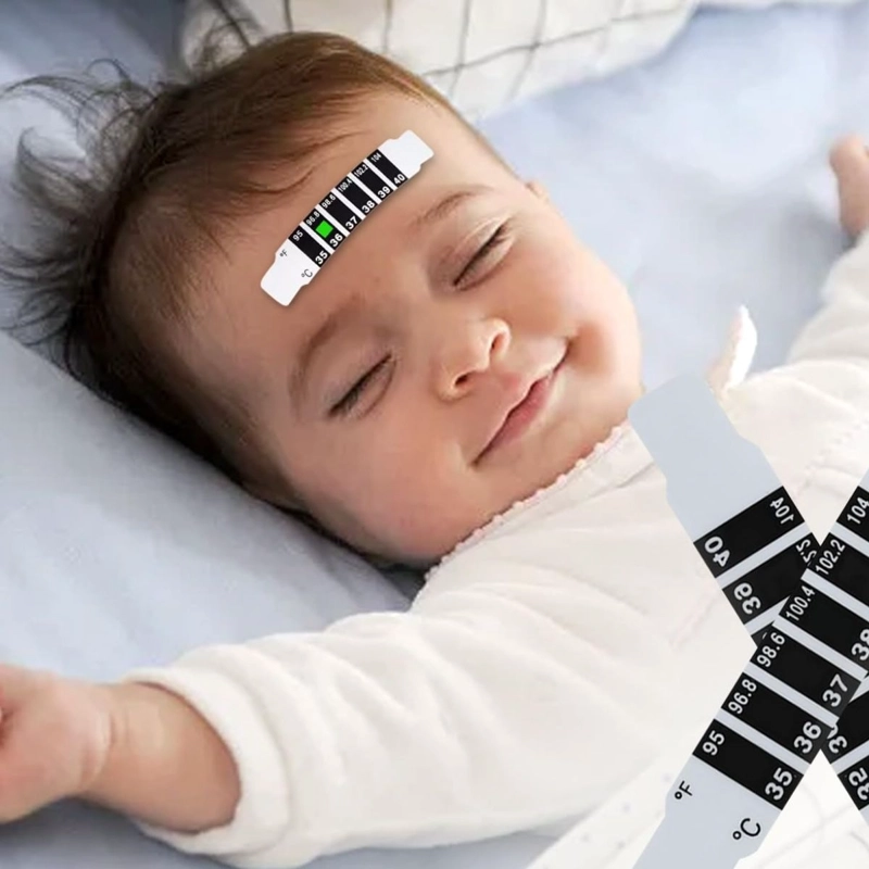 SET 50 TIRAS TERMOMETROS CONTROL TEMPERATURA FIEBRE LAU - 2