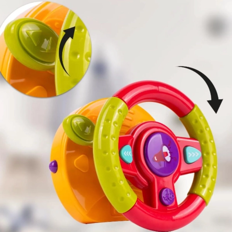 VOLANTE DE JUGUETE SIMULACION AUTO PARA NIÑOS MULTIUW - 6
