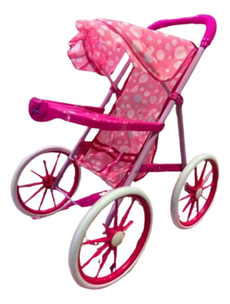 JUGUETE COCHE CARRIOLA PARA MUÑECAS DE NIÑAS DIVERTODO LAU - 1