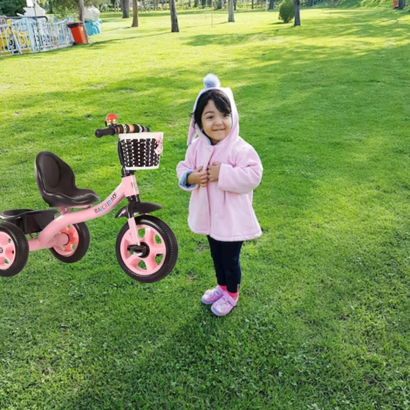 TRICICLO INFANTIL 2 EN 1 DIVERTIDO DESARROLLO BEBES LAU - 7