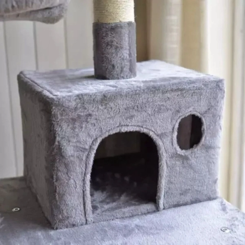 TORRE RASCADOR GRANDE PARA GATOS MASCOTAS LAU - 3