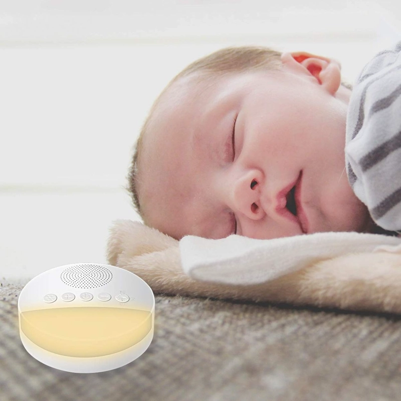 MAQUINA RUIDO BLANCO CON LUZ CALIDAD PARA RELAJAR BEBE LAU - 2