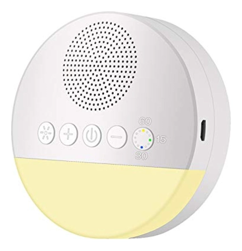 MAQUINA RUIDO BLANCO CON LUZ CALIDAD PARA RELAJAR BEBE LAU - 3