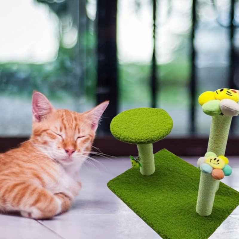 RASCODOR PARA GATOS ENTRENAMIENTO MULTIFUNCIONAL MASCOTA LAU - 5