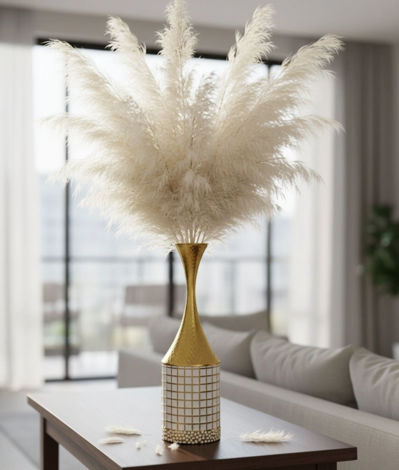 FLORERO DECORATIVO ALTO MESA PISO ELEGANTE HOGAR JHN - 8