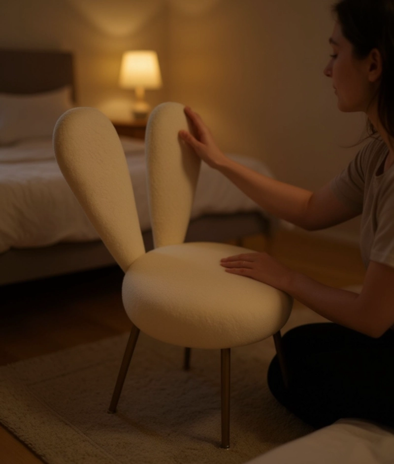 SILLA OREJA CONEJO FUNCIONAL DISEÑO LUDICO ESTE TICA JHN - 3