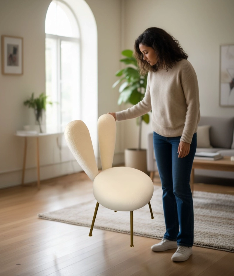 SILLA OREJA CONEJO FUNCIONAL DISEÑO LUDICO ESTE TICA JHN - 4