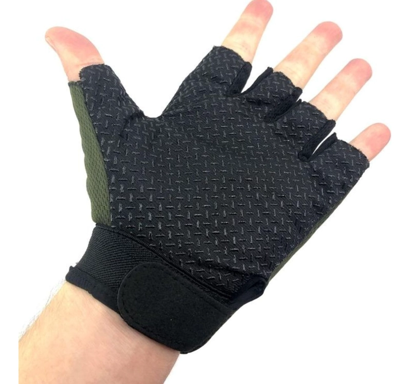 SET 2 GUANTES DEPORTIVOS CICLISMO FITNES GIMNASIO VELCRO LAU - 8