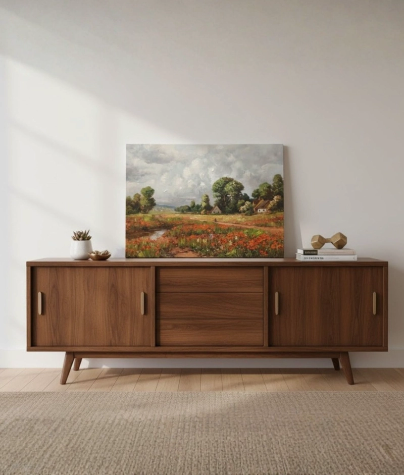 CUADRO DECORATIVO PAISAJE CAMPO ARTE PARED ADORNO HOGAR JHN - 10
