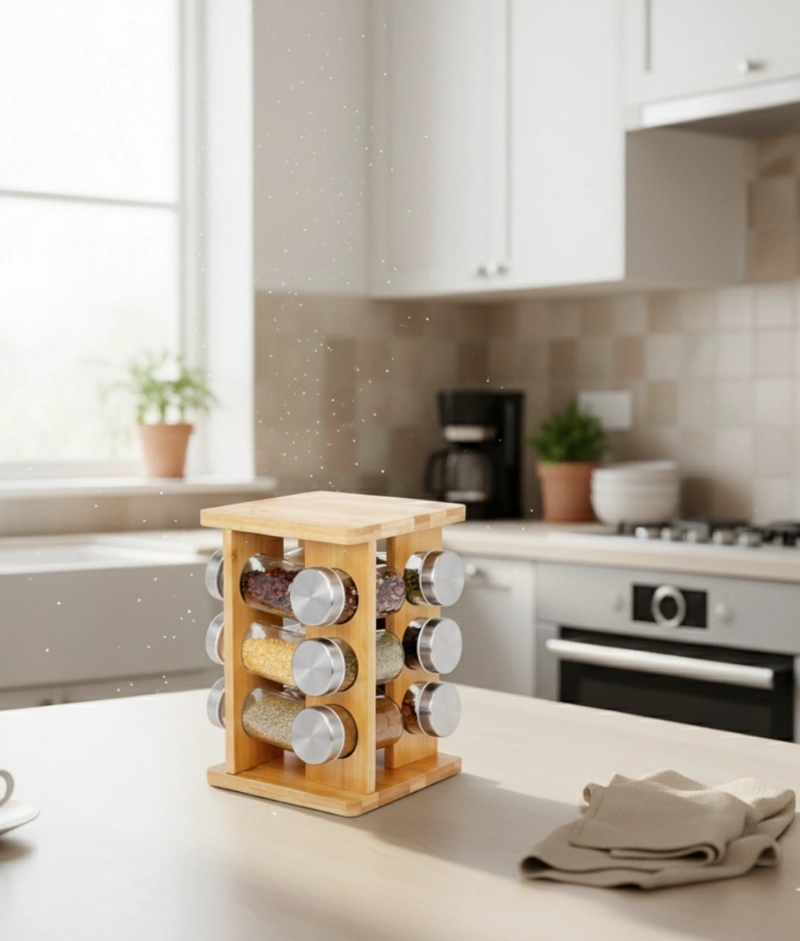 ESPECIERO ORGANIZADOR DECORATIVO ALMACENAMIENTO ELEGANTE JHN - 10