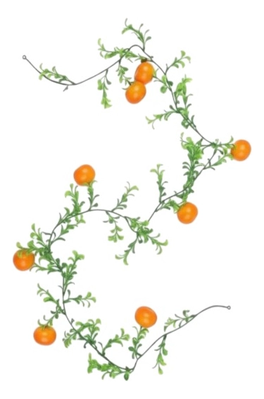 SET 3 FLORES ARTIFICIALES GUIRNALDA ENREDADERA FRUTAL JHN - 1