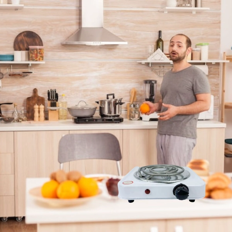 ENCIMERA COCINA PORTATIL 1000W DE PERILLA 1 HORNILLA LAU - 2