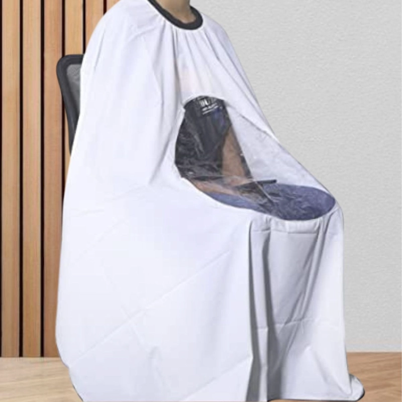 CAPA DE BARBERIA PROFESIONAL LARGA PROTEGER LAU - 10