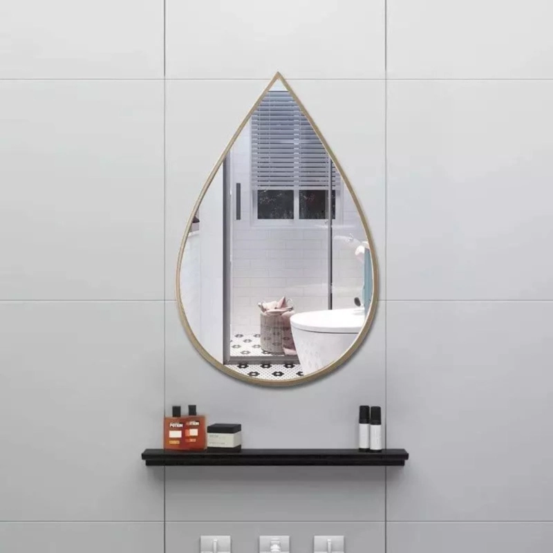 SET 3 ESPEJO PARED DECORATIVO FORMA GOTA ADORNO COLGANTE JHN - 5