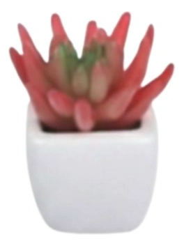 SET 2 PLANTA ARTIFICIAL DECORATIVA MINI SUCULENTA ADORNO JHN - 3