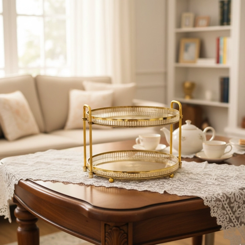 BANDEJA DECORATIVA HOGAR ORGANIZADOR DISEÑO VERSATIL JHN - 7