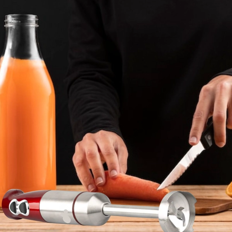 PROCESADOR BATIDORA DE MANO PORTATIL MULTIFUNCIONAL LAU - 8