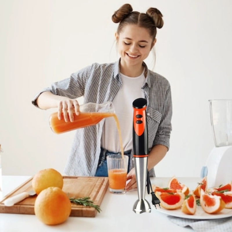PROCESADOR BATIDORA DE ALIMENTOS ACERO INOX HOGAR LAU - 8
