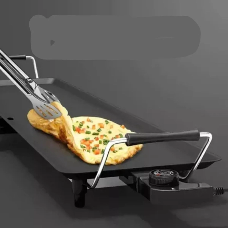 PARRILLERA CON PLACA ANTIADHERENTE 2000W BARBACOA COCINA LAU - 4