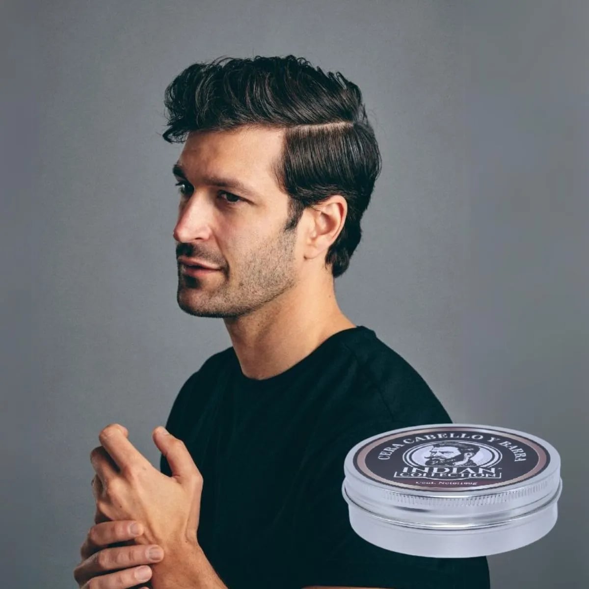 SET 2 CERA FIJADOR PARA CABELLO Y BARBA 100GR  LAU - 2