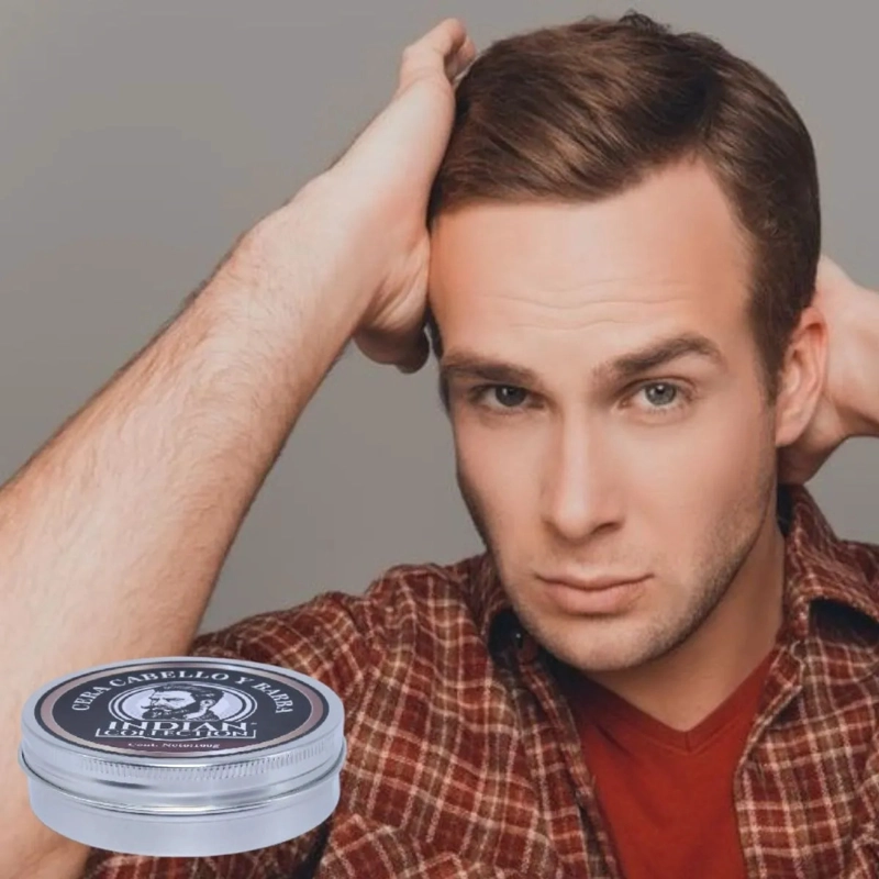 SET 2 CERA FIJADOR PARA CABELLO Y BARBA 100GR  LAU - 8