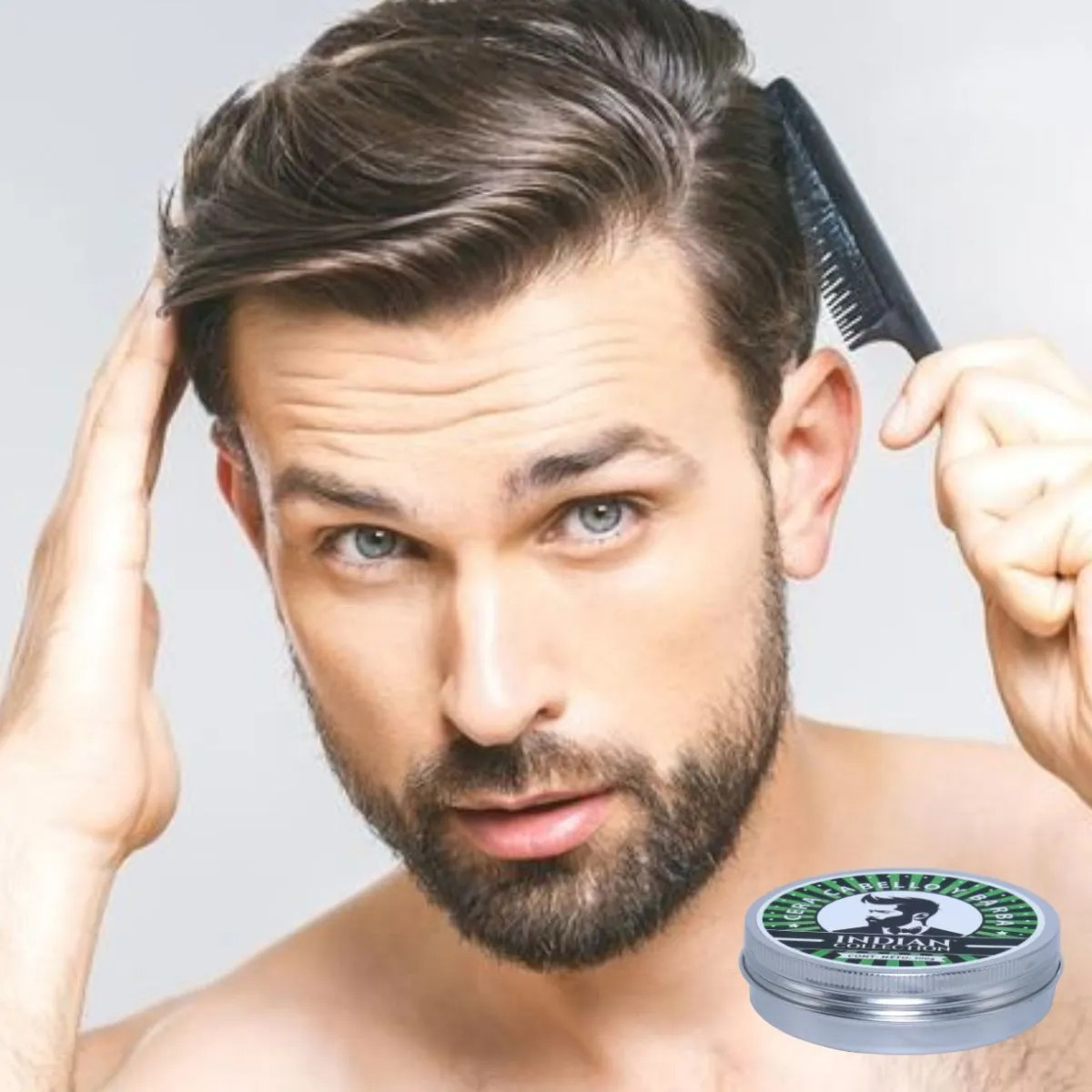 SET 4 CERA FIJADOR PARA CABELLO Y BARBA 100GR MOLDEAR LAU - 1