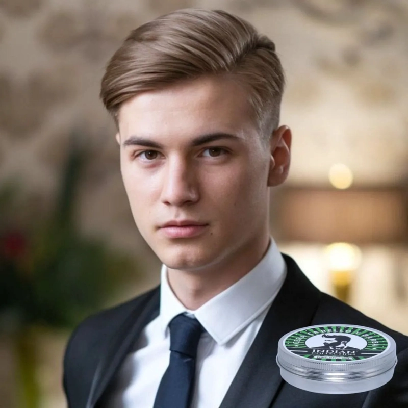 SET 4 CERA FIJADOR PARA CABELLO Y BARBA 100GR MOLDEAR LAU - 6