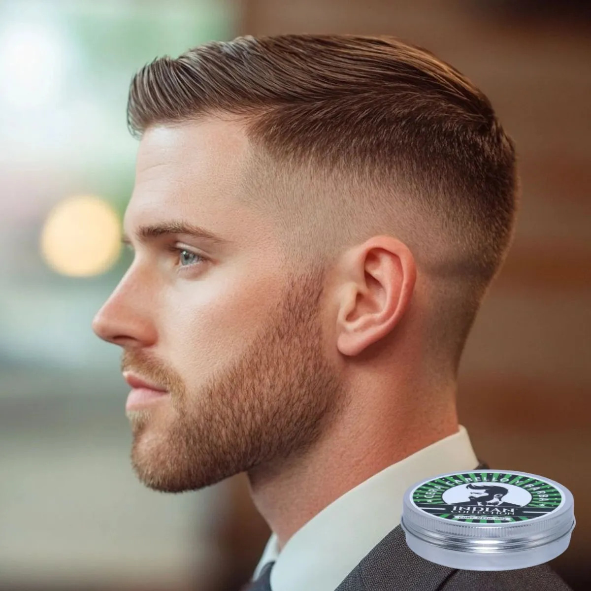 SET 4 CERA FIJADOR PARA CABELLO Y BARBA 100GR MOLDEAR LAU - 8
