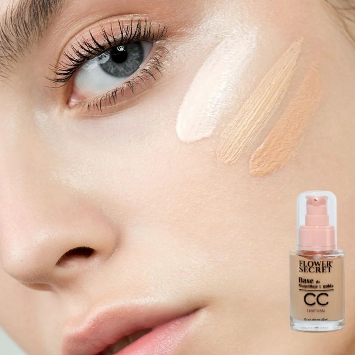 PACK DE 12 BASES DE MAQUILLAJE LIQUIDO ROSTRO BELLEZA LAU - 9