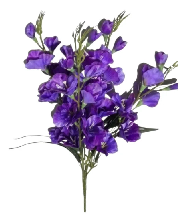 SET 2 RAMO FLORAL ARTIFICIAL ADORNO DECORATIVO ESPIGAS JHN - 3