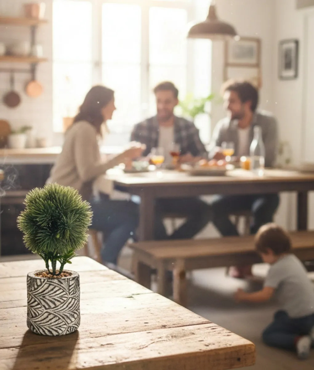 PLANTA ARTIFICIAL DECORATIVA ELEGANCIA ADORNO HOGAR JHN - 3