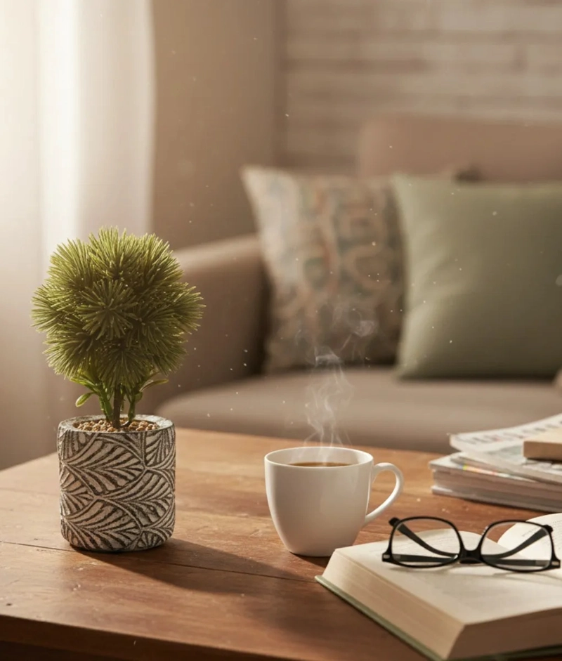 PLANTA ARTIFICIAL DECORATIVA ELEGANCIA ADORNO HOGAR JHN - 5