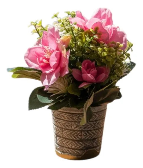PLANTA ARTIFICIAL DECORATIVA ARMONIA FLORAL COMPACTO JHN - 3