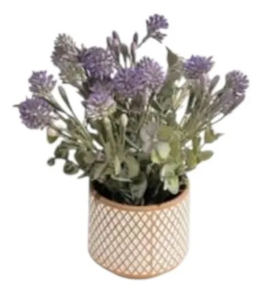 PLANTA DECORATIVA ARTIFICIAL DISEÑO TEXTURA TEJIDA JHN - 1