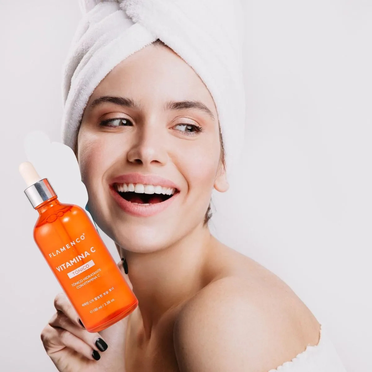 TONICO FACIAL HIDRANTE VITAMINA C NUTRE HIDRATA  LAU - 8