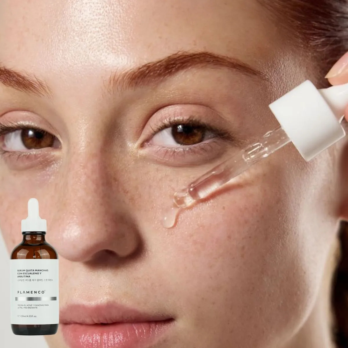 SERUM FACIAL DESPIGMENTANTE ANTIACNE ESCUALENO ARBUTINA LAU - 6