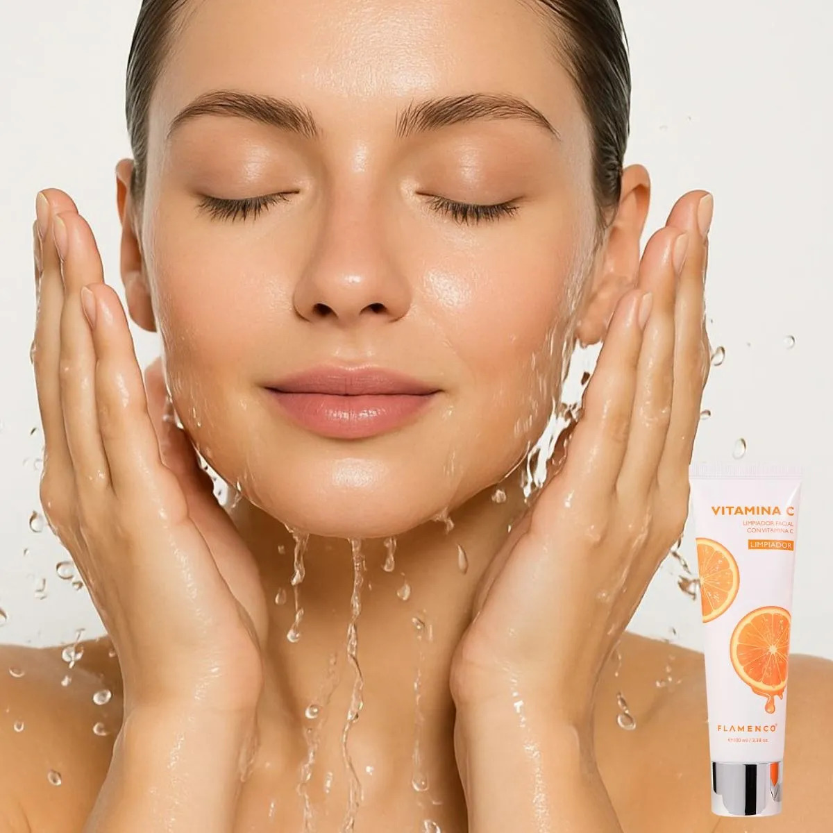 SET 2 LIMPIADOR FACIAL CON VITAMINA C ILUMINA BELLEZA LAU - 7