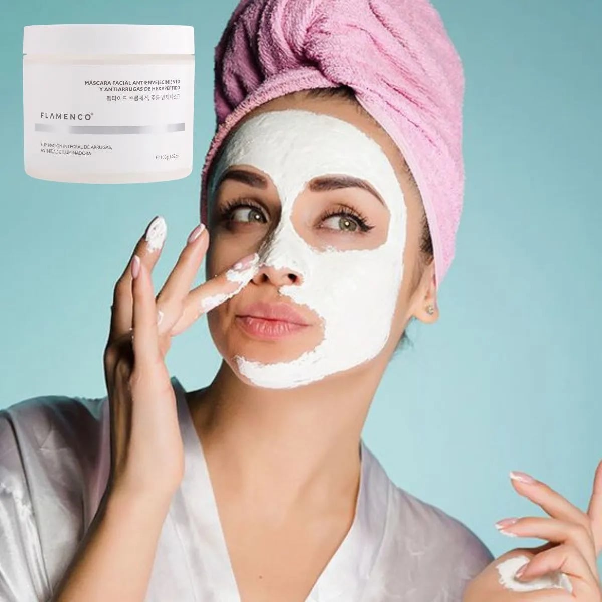 MASCARA FACIAL ANTI-EDAD REAFIRMANTE TODO TIPO PIEL LAU - 3