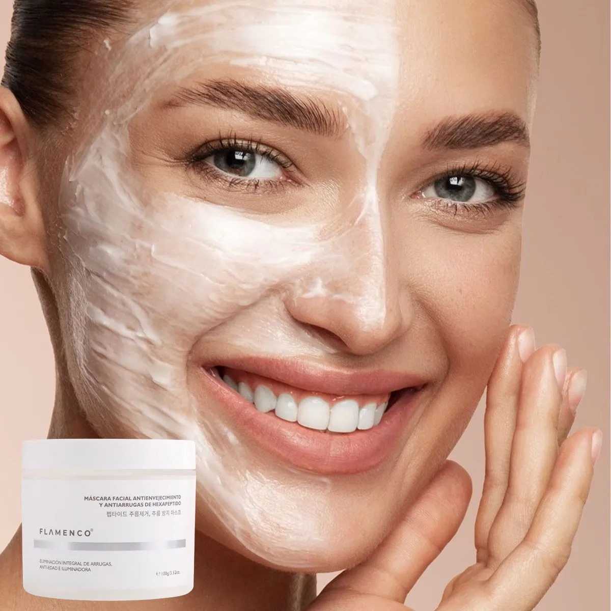 MASCARA FACIAL ANTI-EDAD REAFIRMANTE TODO TIPO PIEL LAU - 4