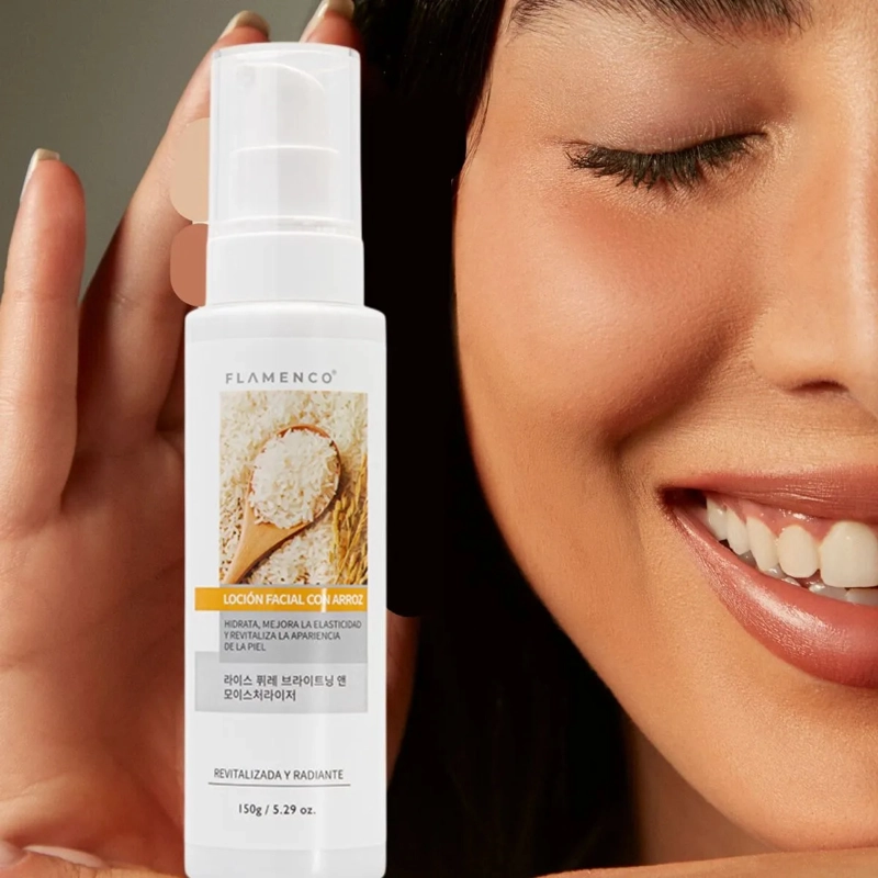 LOCION FACIAL HIDRATANTE DE ARROZ REVITALIZA HIDRATA LAU - 3