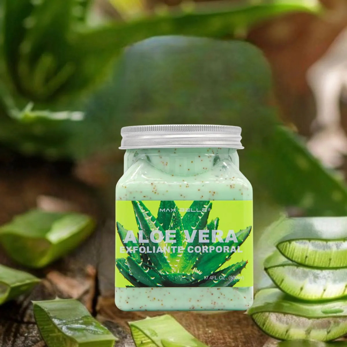 SET 2 EXFOLIANTES CORPORALES DE ALOE VERA PIEL SUAVE LAU - 1