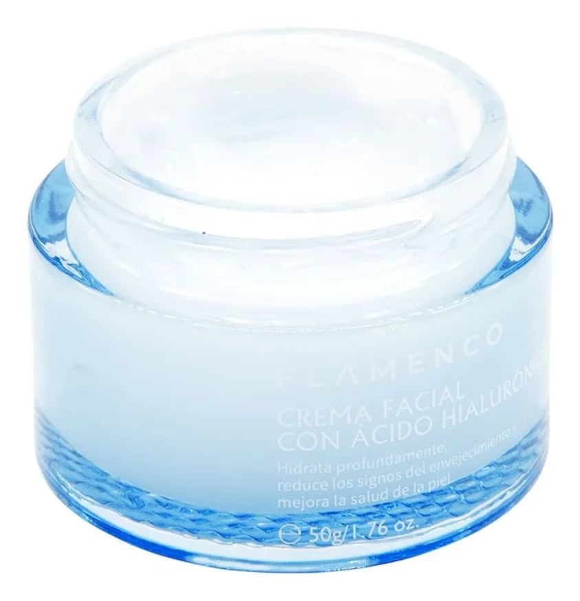 CREMA FACIAL HIDRATANTE CON ACIDO HIALURONICO BELLEZA LAU - 3
