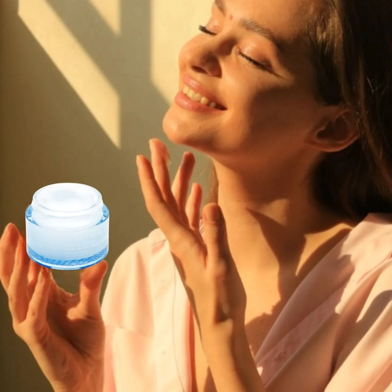 CREMA FACIAL HIDRATANTE CON ACIDO HIALURONICO BELLEZA LAU - 4