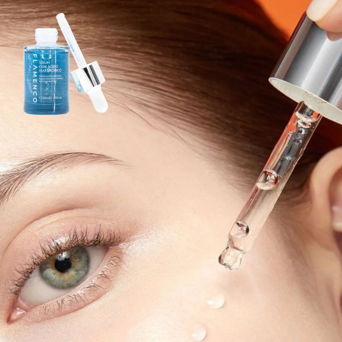 SERUM FACIAL ACIDO HIALURONICO HIDRATANTE REVITALIZA LAU - 6