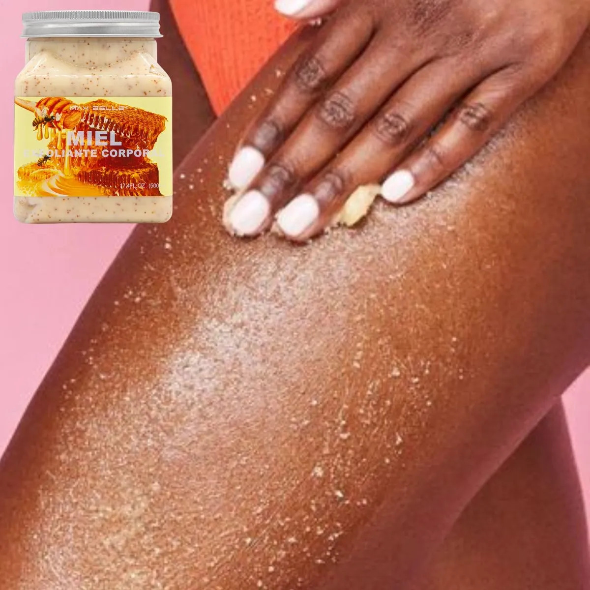 SET 2 EXFOLIANTES CORPORALES DE MIEL PIEL SUAVE LAU - 3